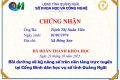 Trường TH Bình Thanh tham gia khoá học trên nền tảng trực tuyến tại cổng Bình dân học vụ số Quảng Ngãi Trường TH Bình Thanh tham gia khoá học trên nền tảng trực tuyến tại cổng Bình dân học vụ số Quảng Ngãi